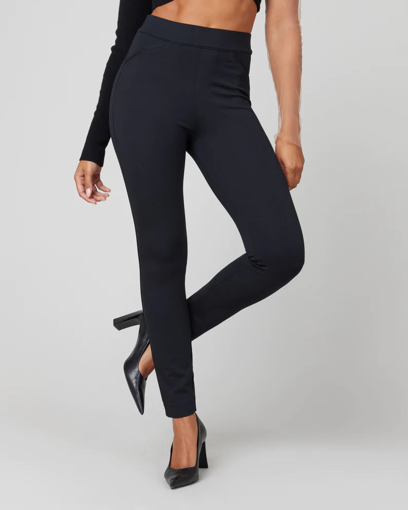 Spanx The Perfect Pant Ankle Backseam Skinny Black Women's Size 3X